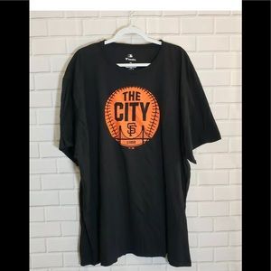 Fanatics MLB San Francisco Giants the city black tshirt